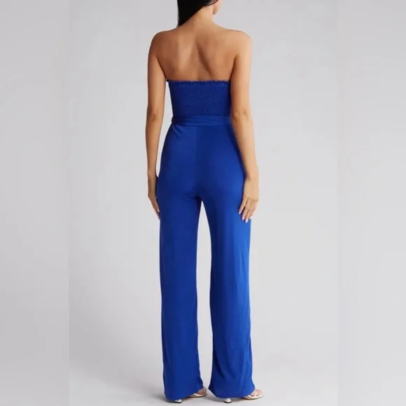 New! Strapless Jumpsuit - Picture 3 of 5